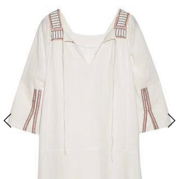 APIECE APART Women's Cotton Southwestern Oversized Nueva Tewa Dress US 2 - Picture 4 of 15